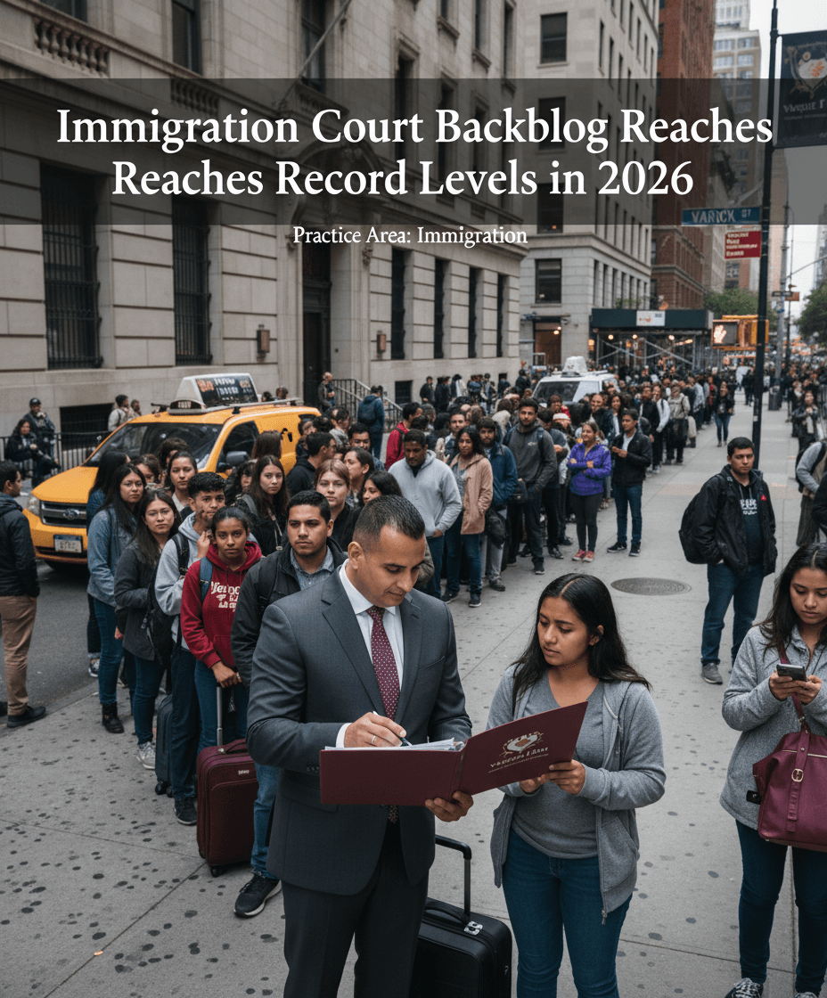 Immigration Court Backlog Reaches Record Levels in 2026