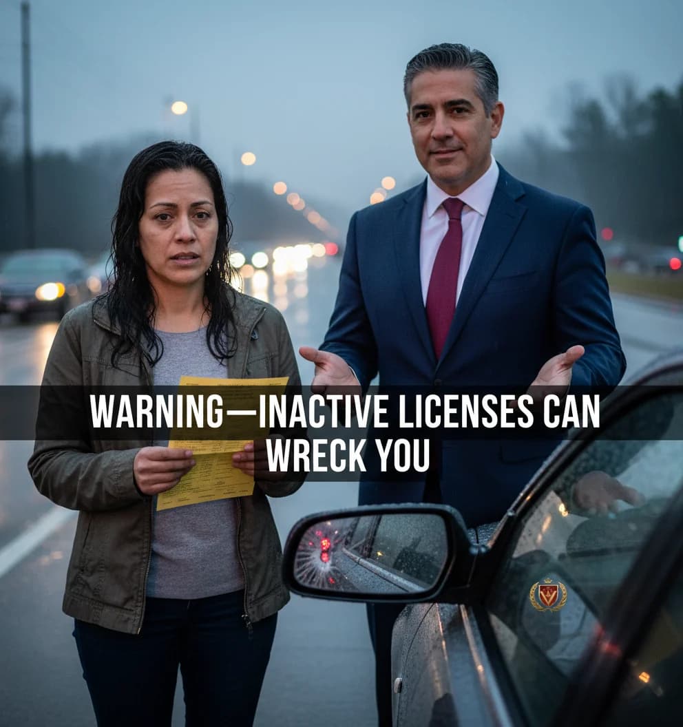 traffic ticket lawyer NC: WARNING—Inactive Licenses Can Wreck You